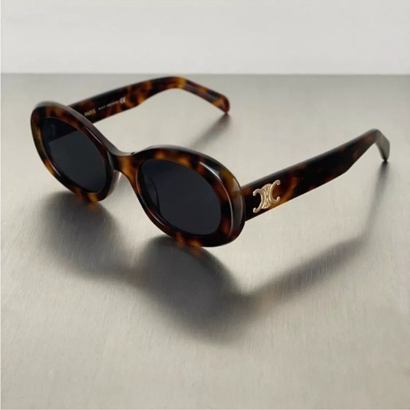 Authentic Celine Triomphe Oval Sunglasses - Picture 4 of 6